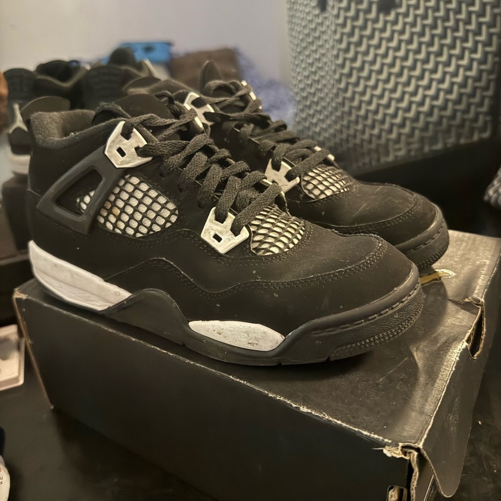 Jordan Kids Sneakers Black and White